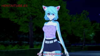 Furry Hentai - Wolf x Kitty Difisil Sèks