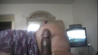 Store KVINDER Betty sutte og slikke pik, indtil det er tørt